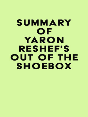 cover image of Summary of Yaron Reshef's Out of the Shoebox